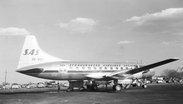 SAS Convair 440-75  SE-BST