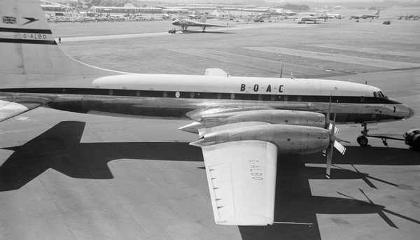 B.O.A.C. scheme Bristol -100 Britannia G-ALBO