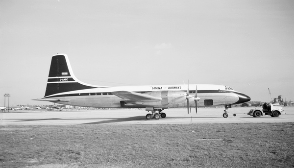 GHANA Airways Bristol -102 Britannia G-ANBC