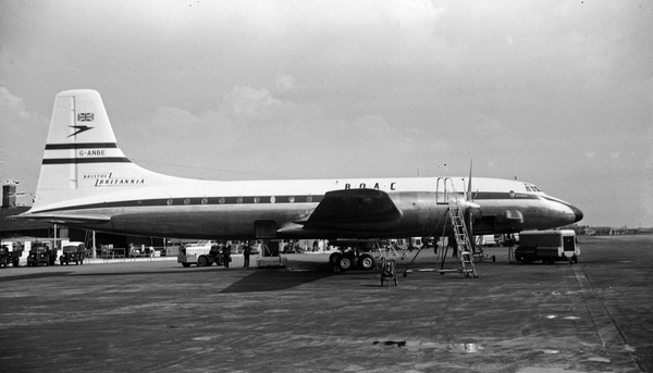 B.O.A.C. Bristol -102 Britannia G-ANBE