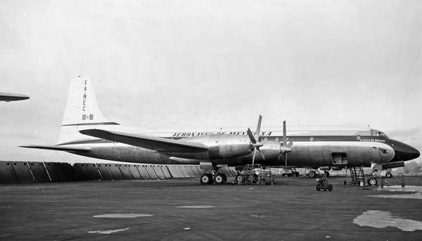 B.O.A.C. Bristol -312 Britannia G-AOVB