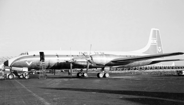 EL AL Bristol -313 Britannia 4X-AGA