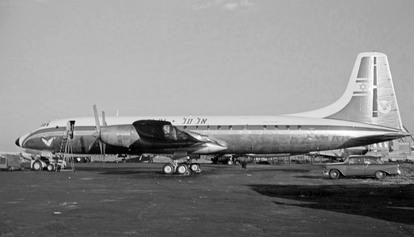 EL AL Bristol -313 Britannia 4X-AGA