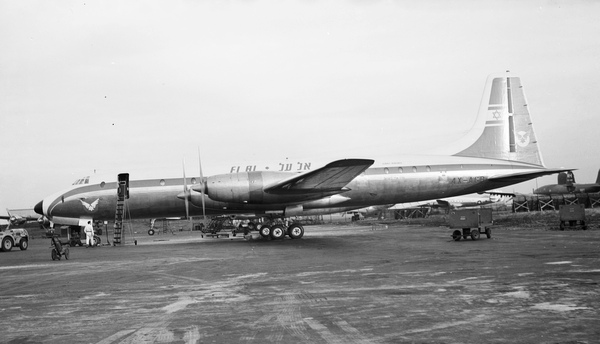 EL AL Bristol -313 Britannia 4X-AGB