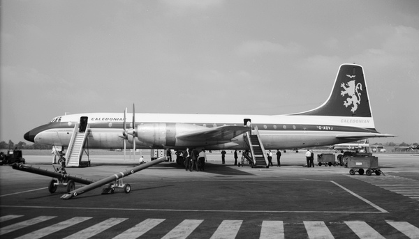 CALEDONIAN Bristol -312 Britannia G-AOVJ