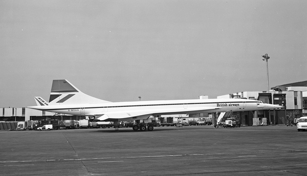 British AIRWAYS BAC/SUD Concorde 102  G-BOAA