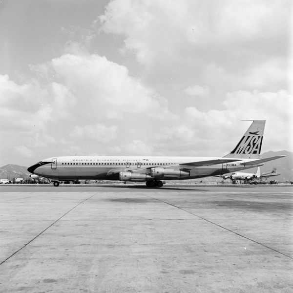 MALAYSIA-SINGAPORE  Boeing 707-312B  9V.BBA