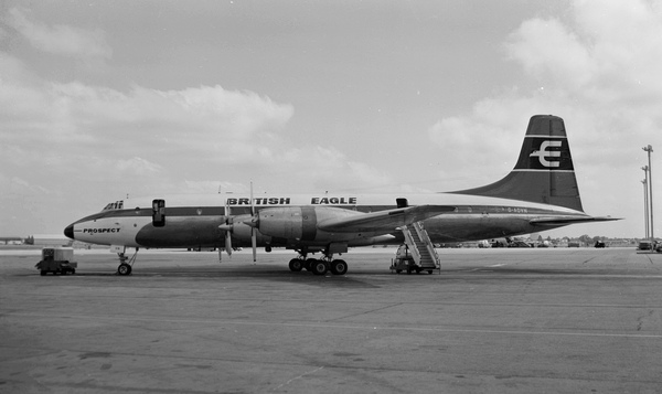 BRITISH EAGLE Bristol -312 Britannia G-AOVN