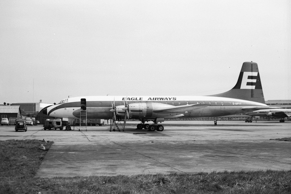 EAGLE AIRWAYS Bristol -318 Britannia G-APYY