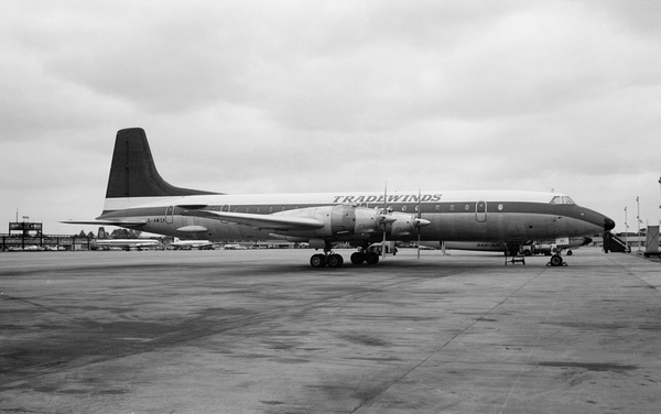 TRADEWINDS CANADAIR CL-44  G-AWDK