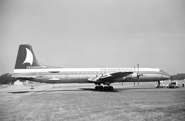 TRADEWINDS CANADAIR CL-44  G-AWGT