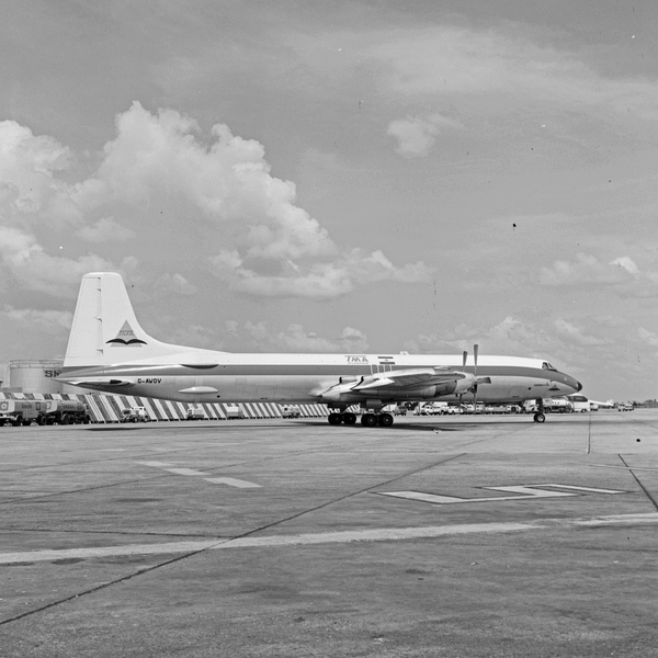 T.M.A. CANADAIR CL-44  G-AWOV