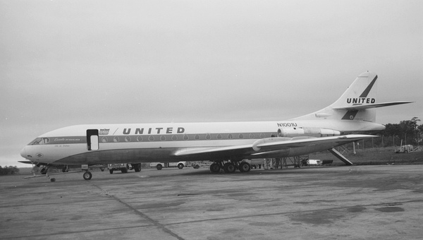 United Air Lines - UAL Sud Aviation SE-210 Caravell VI R N1001U