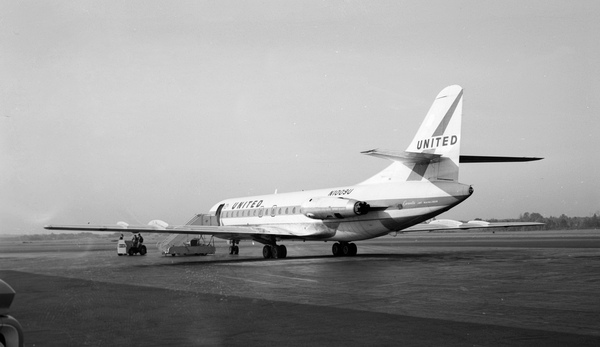 United Air Lines - UAL Sud Aviation SE-210 Caravell VI R N1009U