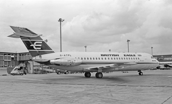 BRITISH United Air Lines - UAL British Aircraft Corp (BAC) BAC 1-11  G-ATPL