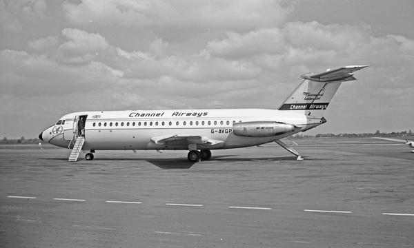 CHANNEL AIRWAYS British Aircraft Corp (BAC) BAC 1-11  G-AVGP