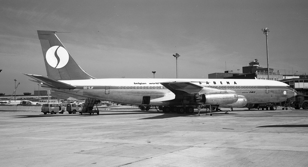SABENA Boeing 707-329  OO-SJF