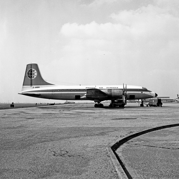 BRITISH Air SERVICES Bristol -102 Britannia G-ANBK