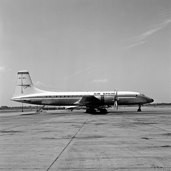 AIR SPAIN Bristol -313 Britannia EC-BFL