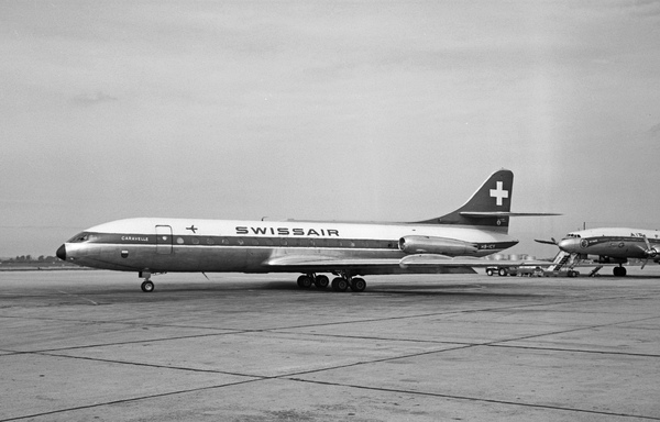Swiss Air Sud Aviation SE-210 Caravelle III HB-ICY