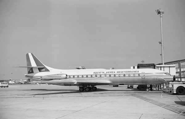 SOC.AEREA MEDITERRANEA Sud Aviation SE-210 Caravelle VIN I-DABV