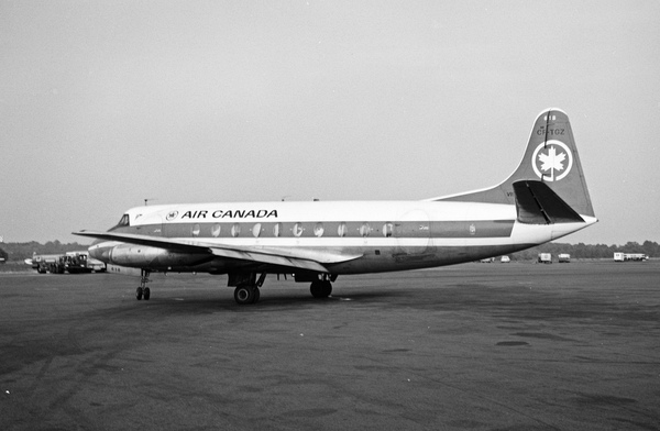 Air Canada Vickers 757 Viscount CF-TGZ