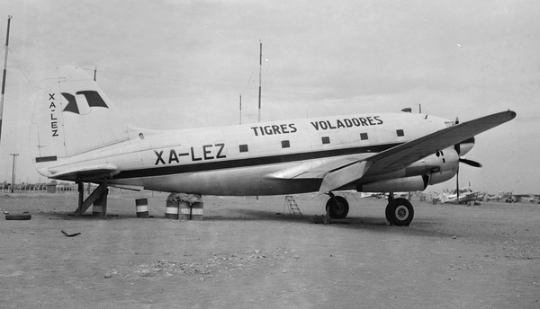 TIGRES VOLADORES Curtiss C-46A Commando 43-47059