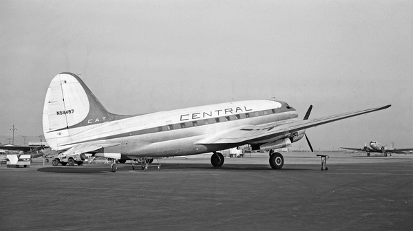 CENTRAL Air Transport Curtiss C-46E Commando 43-47408