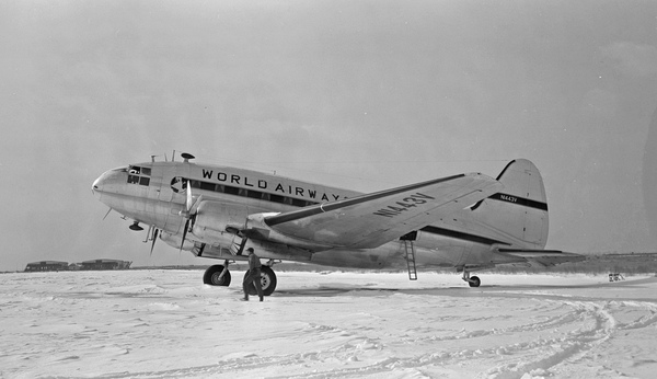 WORLD Airways Curtiss C-46F Commando 44-78564