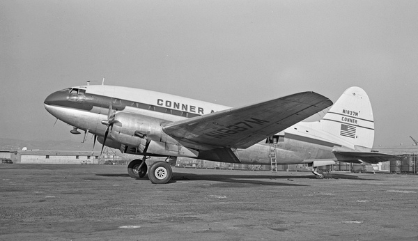 CONNER Air Lines Curtiss C-46F Commando 44-78565