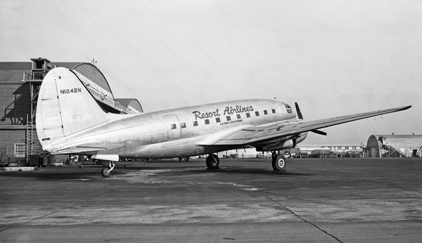 Resort Airlines Curtiss C-46F Commando 44-78583