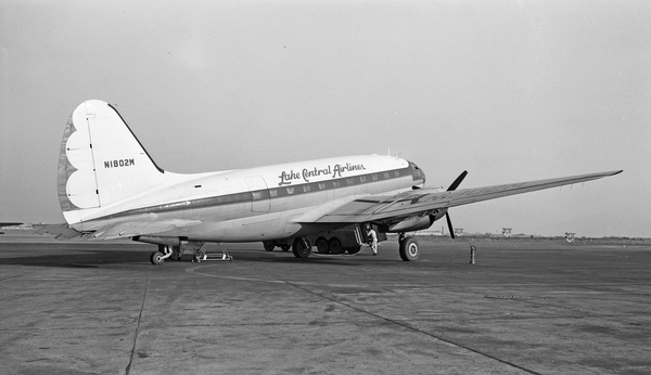 Lake Central Airlines Curtiss C-46F Commando 44-78652