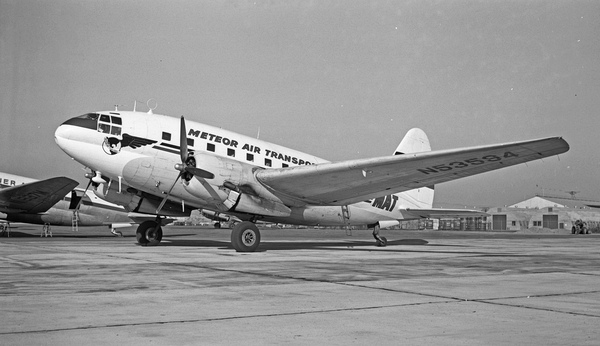 METEOR Air Transport Curtiss C-46F Commando 44-78663