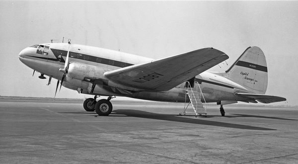 Capitol Airways Curtiss C-46F Commando 44-78760