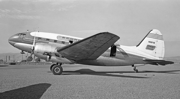 ECONOMY AIRCOACH Curtiss C-46F Commando 44-78771