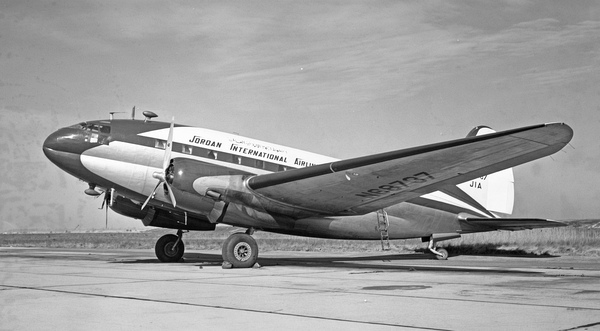 JORDAN International Airlines Curtiss C-46A Commando 41-12353