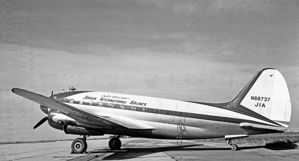 JORDAN International Airlines Curtiss C-46A Commando 41-12353
