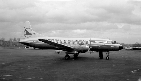 North Central Airlines Convair 340-54 Convairliner N7528U