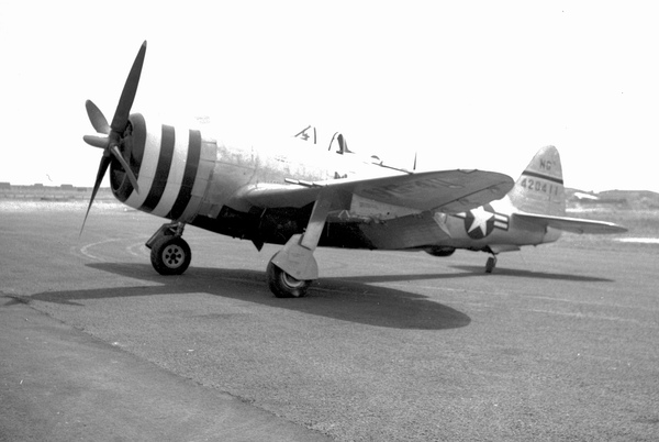 MASSACHUSETTS ANG Republic P-47D Thunderbolt 44-20411
