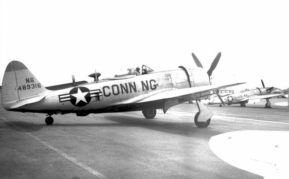 CONNECTICUT ANG Republic F-47N Thunderbolt 44-89316