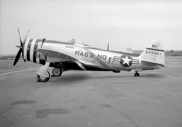 MASSACHUSETTS ANG Republic P-47D Thunderbolt 45-49441