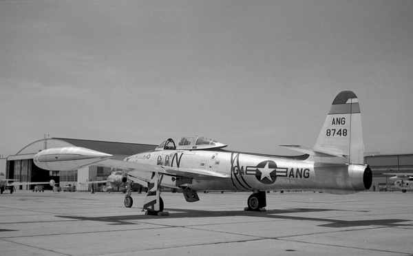 GEORGIA ANG Republic F-84D Thunderjet 48-748